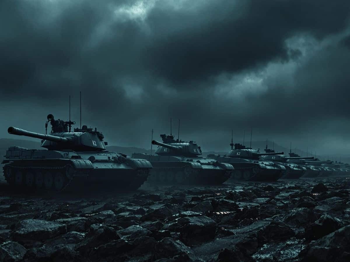 How Poland Prepares Its Russian Border for World War III with a Huge K2 Tank Fleet!