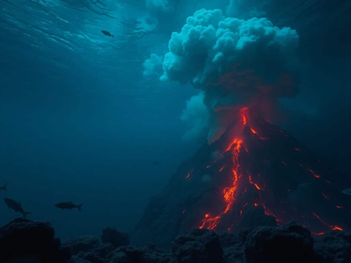 A HUGE Underwater Volcano JUST EXPLODED Near The Mariana Trench